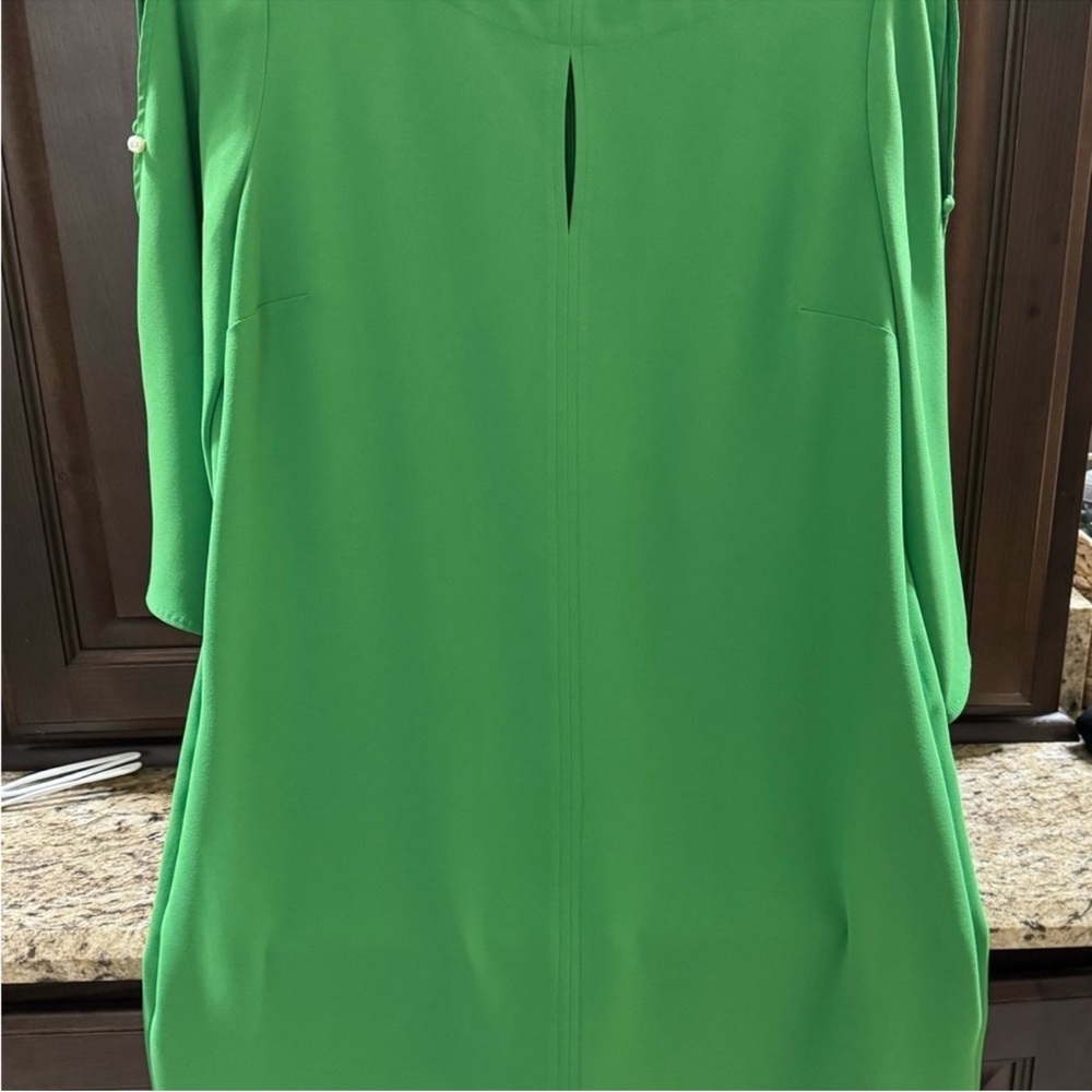 Trina Turk Vibrant Green Dress
